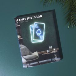 Hot La Chaise Longue Lampe Effet Neon Cartes A Jouer