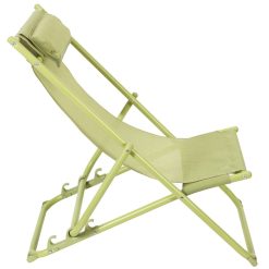 Clearance La Chaise Longue Chilienne Color Block Vert Amande