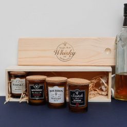 Hot La Chaise Longue Coffret De 4 Bougies Whisky