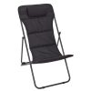 Best La Chaise Longue Transat Pliant Corfou Noir