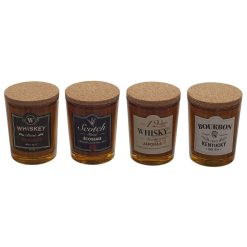 Hot La Chaise Longue Coffret De 4 Bougies Whisky