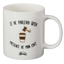 Clearance La Chaise Longue Mug Je Ne Parlerai Qu'En Presence De Mon Cafe