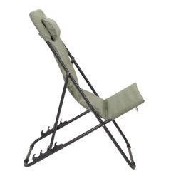 Best La Chaise Longue Transat Pliant Corfou Vert Kaki