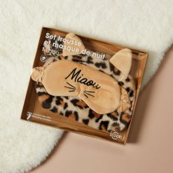 New La Chaise Longue Set Trousse Et Masque Miaou