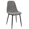 Wholesale La Chaise Longue Chaises Memphis Gris Et Noir - Lot De 4