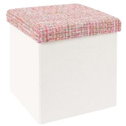 Wholesale La Chaise Longue Pouf Pliable Tweed Rose