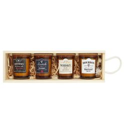 Hot La Chaise Longue Coffret De 4 Bougies Whisky