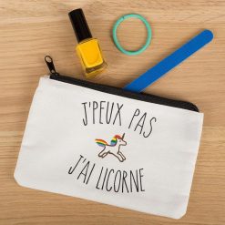 Online La Chaise Longue Trousse A Maquillage Je Peux Pas J Ai Licorne