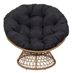 Hot La Chaise Longue Fauteuil Cancun Coussin Noir