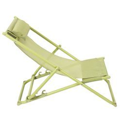 Clearance La Chaise Longue Chilienne Color Block Vert Amande