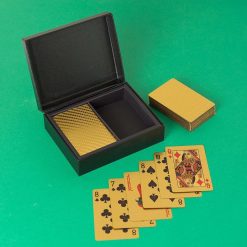 Best La Chaise Longue Coffret De 2 Jeux De Cartes Dorees