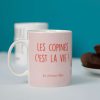 Online La Chaise Longue Mug Rose Les Copines C Est La Vie